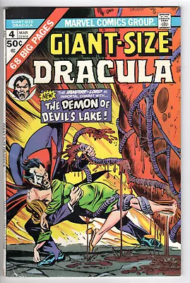 Buy Giant-Size Dracula #4 March 1975 Marvel Comics VeryFine • 19.82£