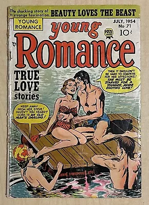 Buy Young Romance #71 Vol 7 #11 Fr/G 1.8 Prize Comics 1954 • 31.61£