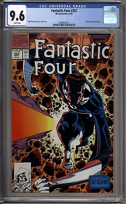 Buy Fantastic Four 352 CGC Graded 9.6 NM+ Marvel Comics 1991 • 23.79£