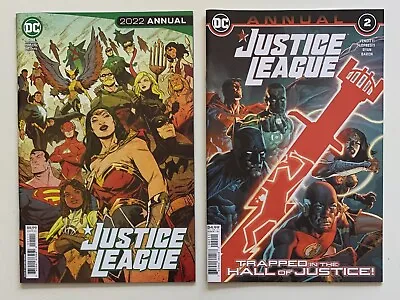 Buy Justice League Annuals #2020 & 2022 (DC 2020) 2 X NM Condition Comics • 9.95£