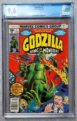 Buy Godzilla #1 ~ CGC 9.6 Near Mint+ ~ 1977 Marvel Comics • 175.89£