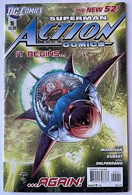 Buy Action Comics #5 • KEY 1st Cameo Appearance Xa-Du Phantom King! Superman DC 2012 • 2.36£