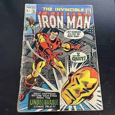 Buy The Invincible Iron Man #21 • 20£