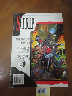 Buy #1 STRIP Comic & FREE GIFT Badge / Marvel Comics February 1990 - Marshall Law • 2.95£