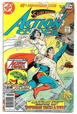 Buy Action Comics #484 Superman 40th Anniversary Issue! GD/VG (1978) DC Comics • 6£