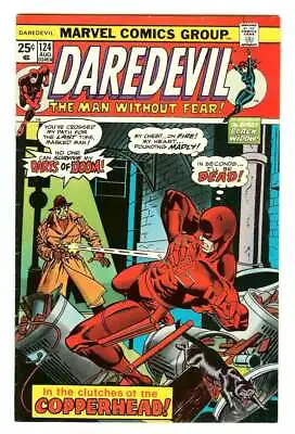 Buy Daredevil #124 6.0 // 1st Appearance Of Copperhead Marvel Comics 1975 • 28.93£