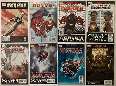 Buy Invincible Iron Man 1-33, 500, 500.1, Variants | 2008-2011 | 42 Total | Vf-vf/nm • 35.96£