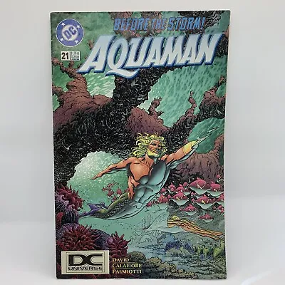 Buy DC Comics Aquaman #21 DC Universe Logo Variant • 12.16£