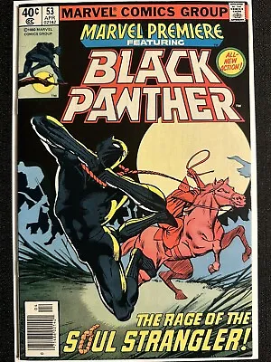 Buy Marvel Premiere Comic #53 Black Panther Controversial Cover By Frank Miller 1980 • 15.77£