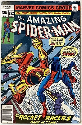 Buy Amazing Spider-Man #182 - Peter Parker Proposes To Mary Jane. 1978 FN+ • 7.99£