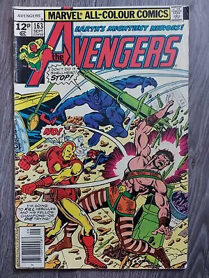 Buy Bronze Age Marvel Comics (1977): The AVENGERS Volume 1, Issues #163 #164 #165 • 6.25£