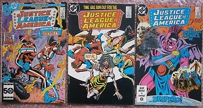 Buy Justice League Of America  Issues 244 249 251 High Grades • 5.95£