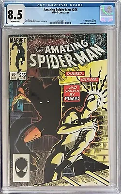 Buy Amazing Spider-Man #256 CGC 8.5. First Appearance Of Puma! • 50£