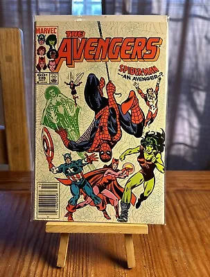 Buy THE AVENGERS #236 1983 Spider-Man Captain America Scarlet Witch She-Hulk FN/VF • 4£