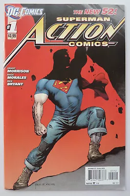 Buy Action Comics #1 - New 52 Superman 2nd Printing DC Comics November 2011 VF- 7.5 • 4.45£