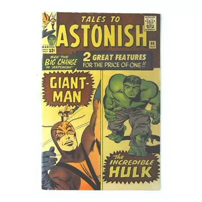 Buy Tales To Astonish (1959 Series) #60 In VF Minus Condition. Marvel Comics [a/ • 237.16£