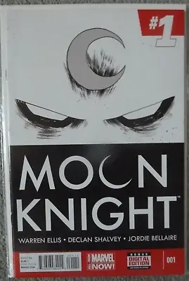 Buy Moon Knight #1..warren Ellis/declan Shalvey.marvel 2014 1st Print.vfn+.mr Knight • 12.99£