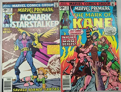 Buy Marvel Premiere #32 #33 Marvel 1976 Comic Books 1st Appearances • 12.61£