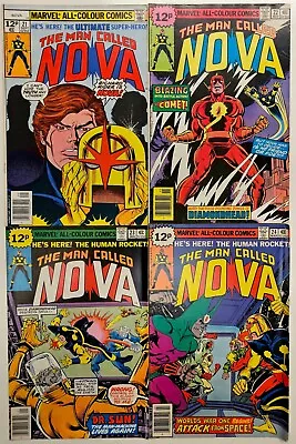 Buy Nova Lot 4 Key Issues 21 22 23 24 Bronze Age Marvel Comics Higher Grade VG+ • 0.99£