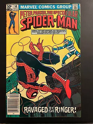 Buy Peter Parker The Spectacular Spider-Man #58 (Marvel 1981) ~ Byrne Art!✨ • 7.09£