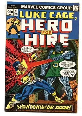 Buy Hero For Hire #9-1973-luke Cage-bronze Age-doctor Doom Vg • 50.75£