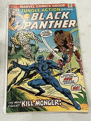 Buy Jungle Action #6 Black Panther Marvel Comics 1973 1st Appearance Of Killmonger • 70.95£