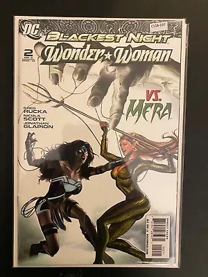 Buy Blackest Night Wonder Woman 2 High Grade DC Comic Book CL58-107 • 7.99£