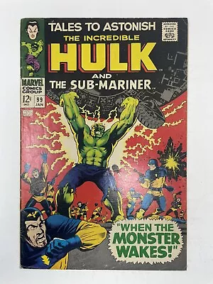 Buy Tales To Astonish #99 (1968) Silver Age 1st Full Lord Seth Hulk Namor Marvel MCU • 15.98£