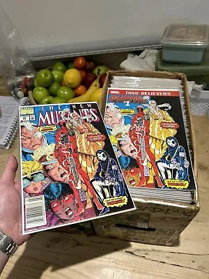 Buy Marvel Comics New Mutants Vol 1 Complete Run 1-100 7 Annuals 2 Specials & More • 625£
