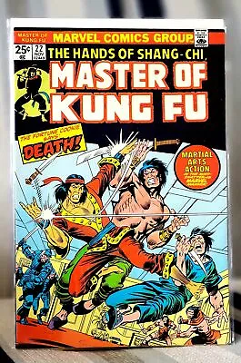 Buy Master Of Kung Fu #22 (1974) Vintage Shang-Chi Comic  A Fortune Of Death  • 15.89£