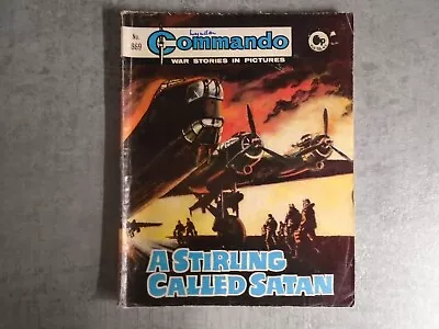 Buy CommandoWar Stories In Pictures. A Stirling Called Satan No 869.1974. • 2£
