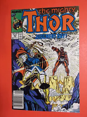 Buy THOR # 387 - 1988 NEWSSTAND ED - 1st EXITAR THE EXECUTIONER CAMEO APPEARANCE • 4.35£