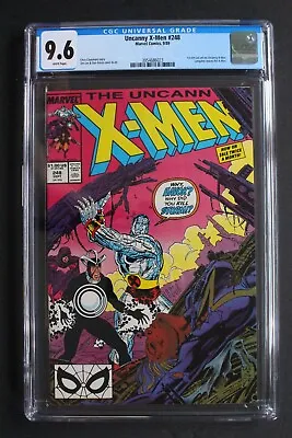 Buy Uncanny X-Men #248 Reavers JUBILEE 1989 Longshot Storm Leave 1st JIM LEE CGC 9.6 • 46.70£