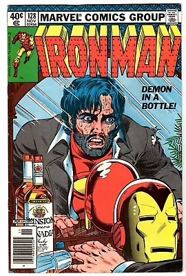 Buy Iron Man # 128 (Marvel)1979 - Demon In A Bottle Storyline - VG/FN - Newsstand • 59.03£