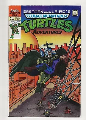 Buy Teenage Mutant Ninja Turtles Adventures #21 (1991) VG/FN 5.0 • 4£