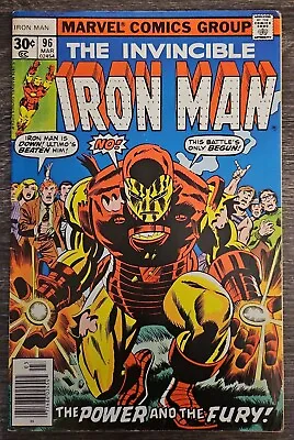Buy Invincible Iron Man #96 - Milgrom - Key 1st New Guardsman - Newsstand Marvel MCU • 4.75£