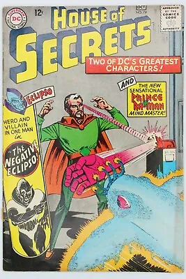 Buy DC Comics House Of Secrets Issue No 74 • 18.93£