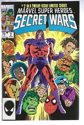 Buy Marvel Super Heroes Secret Wars #2 1984 9.0 Vf/nm Jim Shooter Story Cgc It! • 16.71£