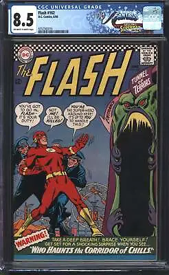 Buy D.C Comics Flash 162 6/66 FANTAST CGC 8.5 Off White To White Pages • 104.32£