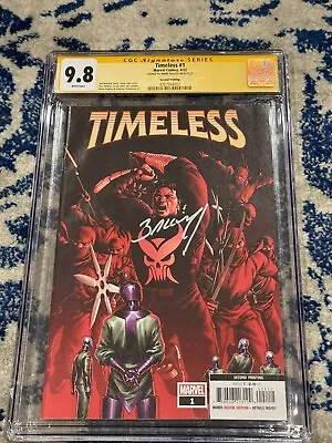 Buy Timeless #1 2nd Print CGC 9.8 Ss Signed Mark Bagley; Punisher And Kang Conqueror • 552.63£