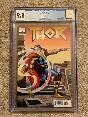 Buy Thor # 1 , CGC 9.8 , Ltd 1:500 Remastered Variant , Jack Kirby  ! • 197.64£