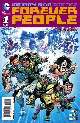 Buy Infinity Man And The Forever People #1 (2014) Vf/nm Dc • 3.95£