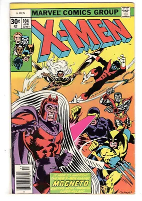 Buy Uncanny X-men #104 (1977) - Grade 7.0 - 1st Appearance Of The Starjammers! • 70.96£