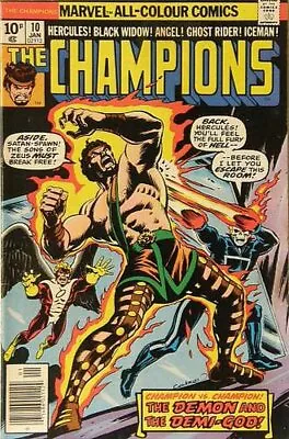 Buy Champions (Vol 1) The #  10 (VryFn Minus-) (VFN-) Price VARIANT Marvel Comics AM • 15.49£