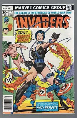 Buy Invaders #17 Marvel 1977 NM 9.4 • 31.07£