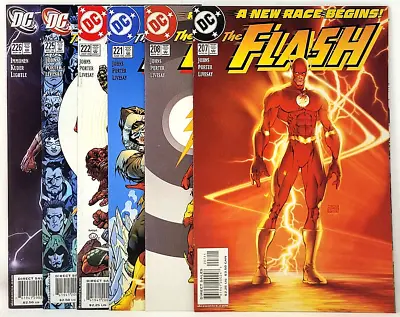 Buy DC Flash 2nd Series #207 208 Michael Turner Covers, 221 Rogue War, 222, 225, 226 • 18.26£