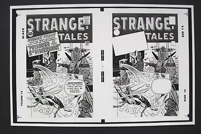 Buy Original Production Art STRANGE TALES  #103 Cover, JACK KIRBY Art • 117.80£