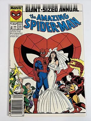 Buy Amazing Spider-Man Annual #21 (1987) Newsstand | Marvel Comics • 15.83£