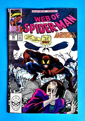 Buy Web Of Spider-man #63 (vol 1)  Marvel Comics  Apr 1990  V/g  1st Print • 5.99£