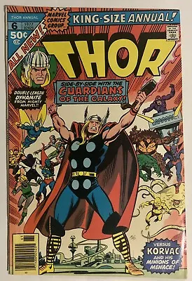 Buy Thor King-Size Annual #6 (1977, Marvel) W/ Guardians Of The Galaxy Free Shipping • 13.42£